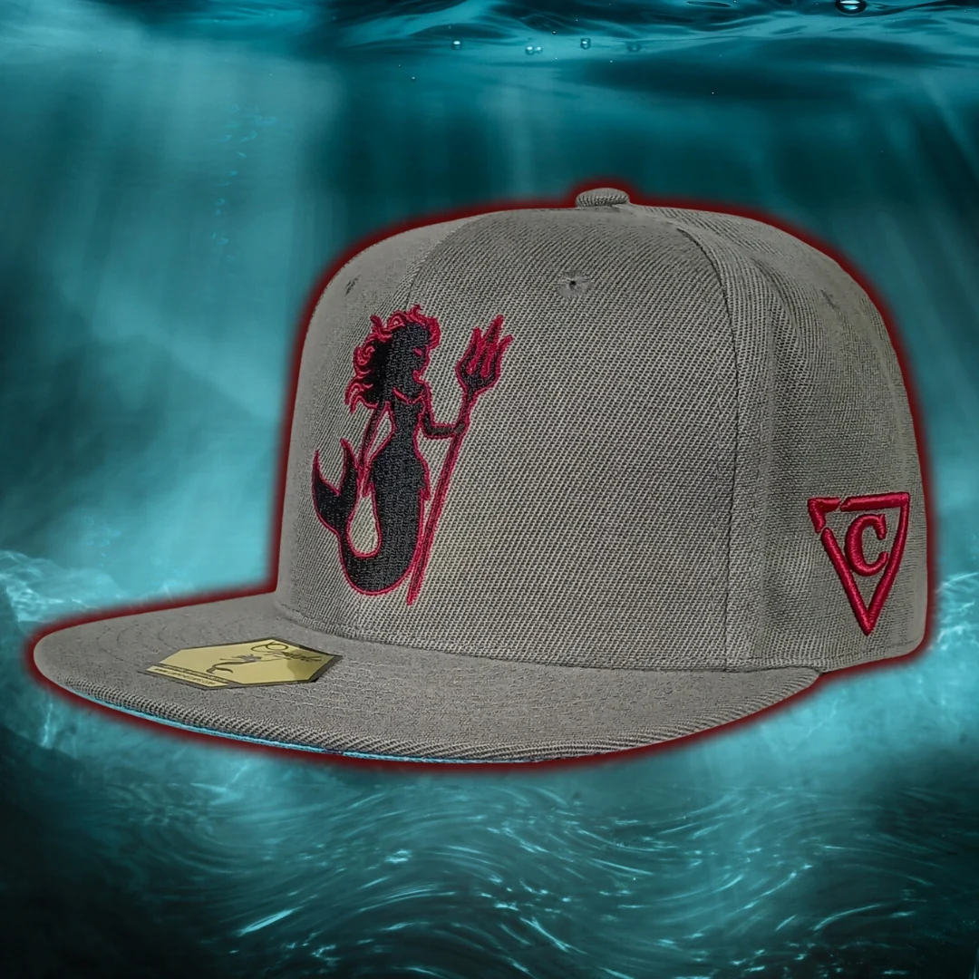 Evil Mermaid Snapback - Grey - Image 10