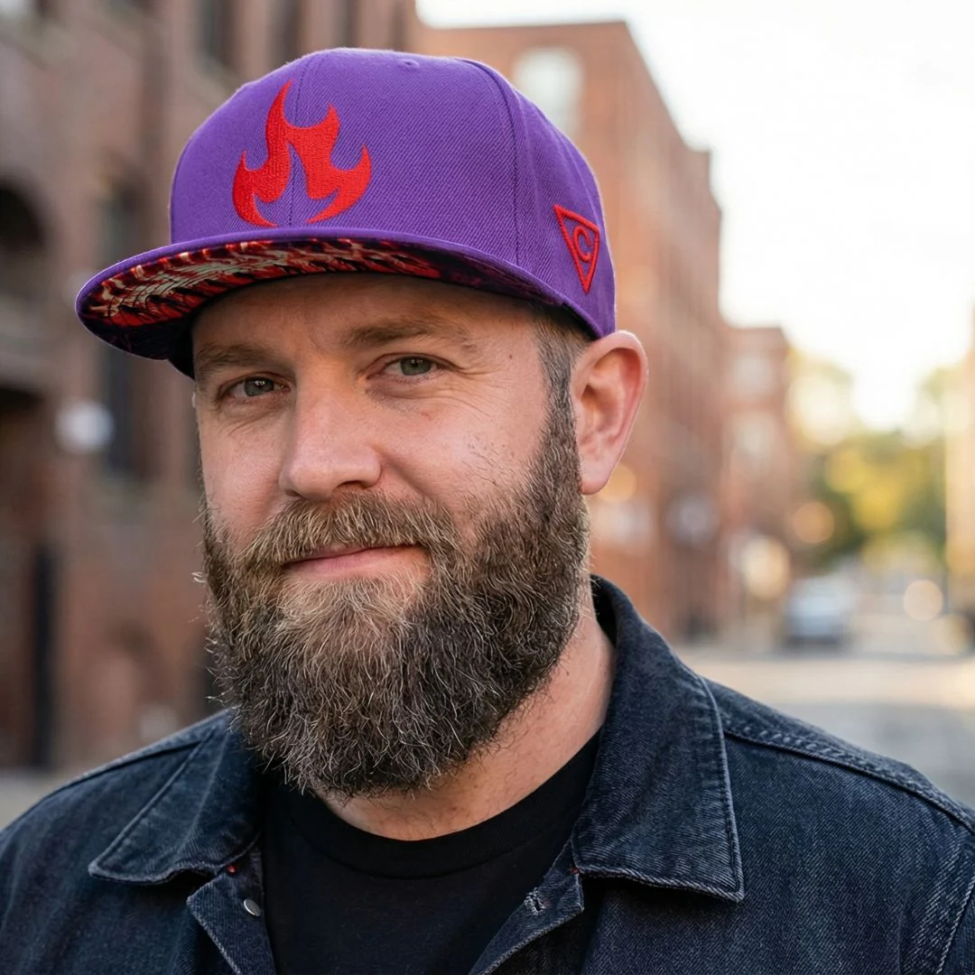 Forest Meeting Snapback - Purple - Image 2