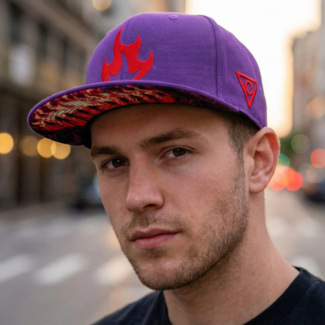 Forest Meeting Snapback - Purple - Image 6