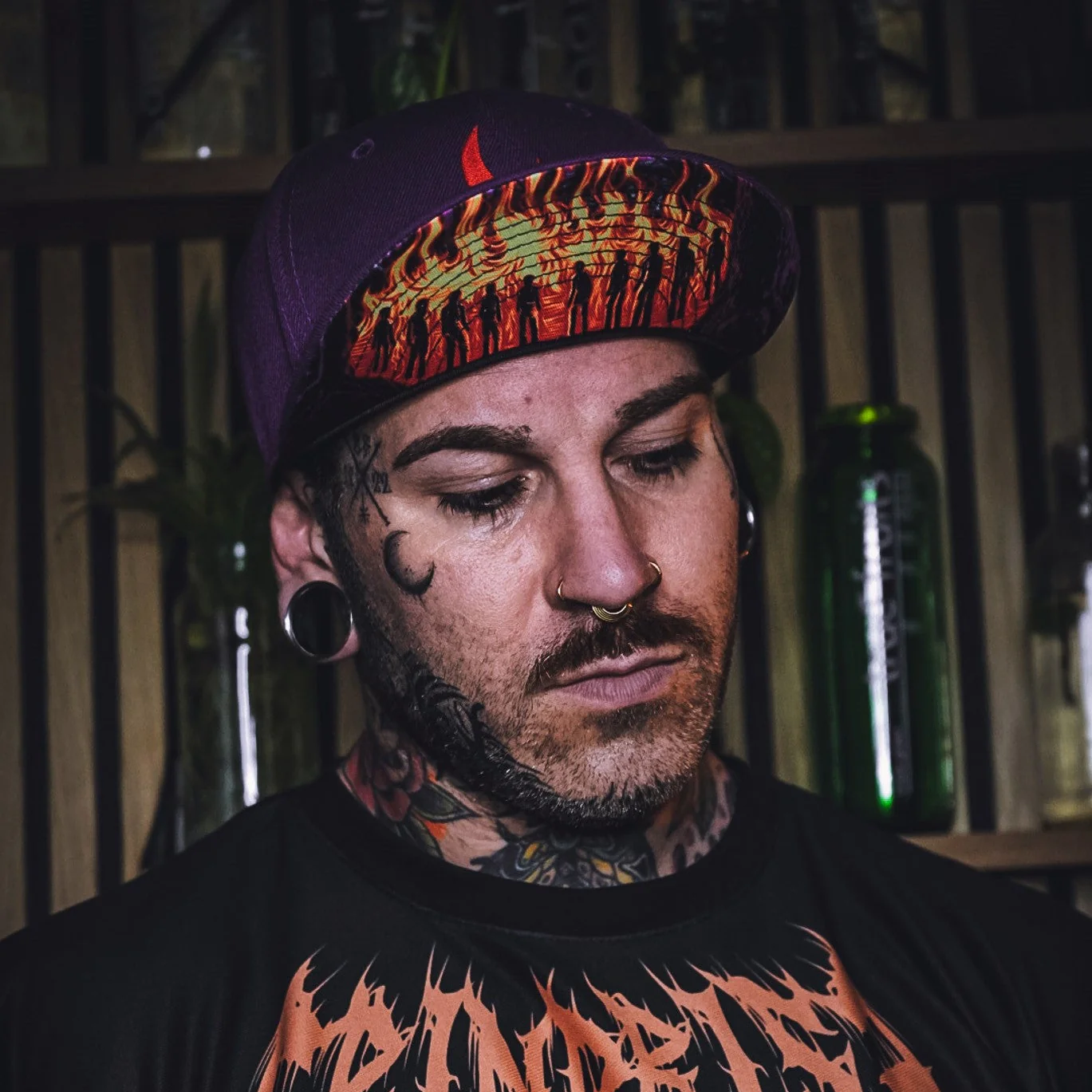 Forest Meeting Snapback - Purple - Image 8