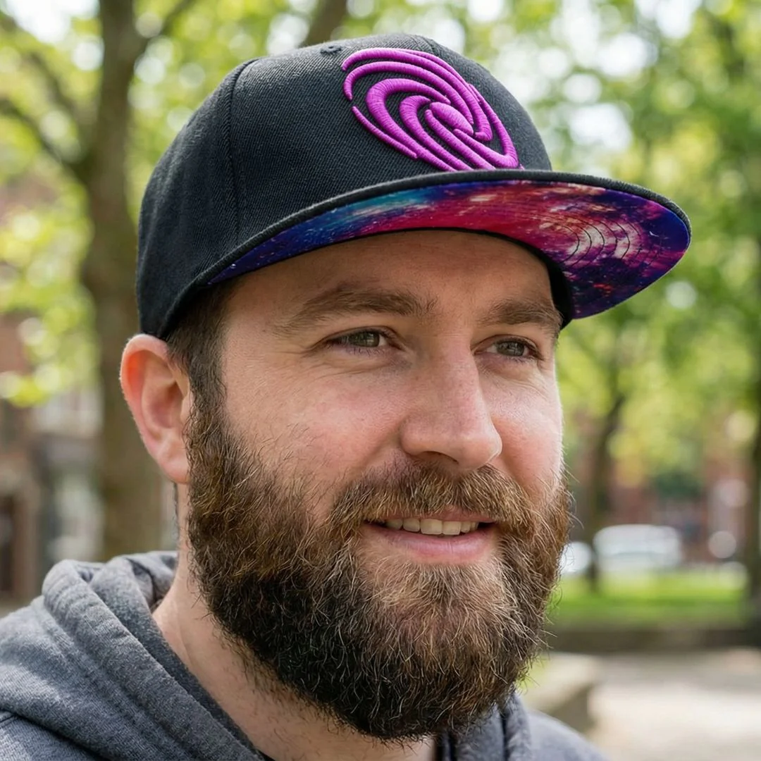 Galaxy Mix Snapback - Black - Image 9
