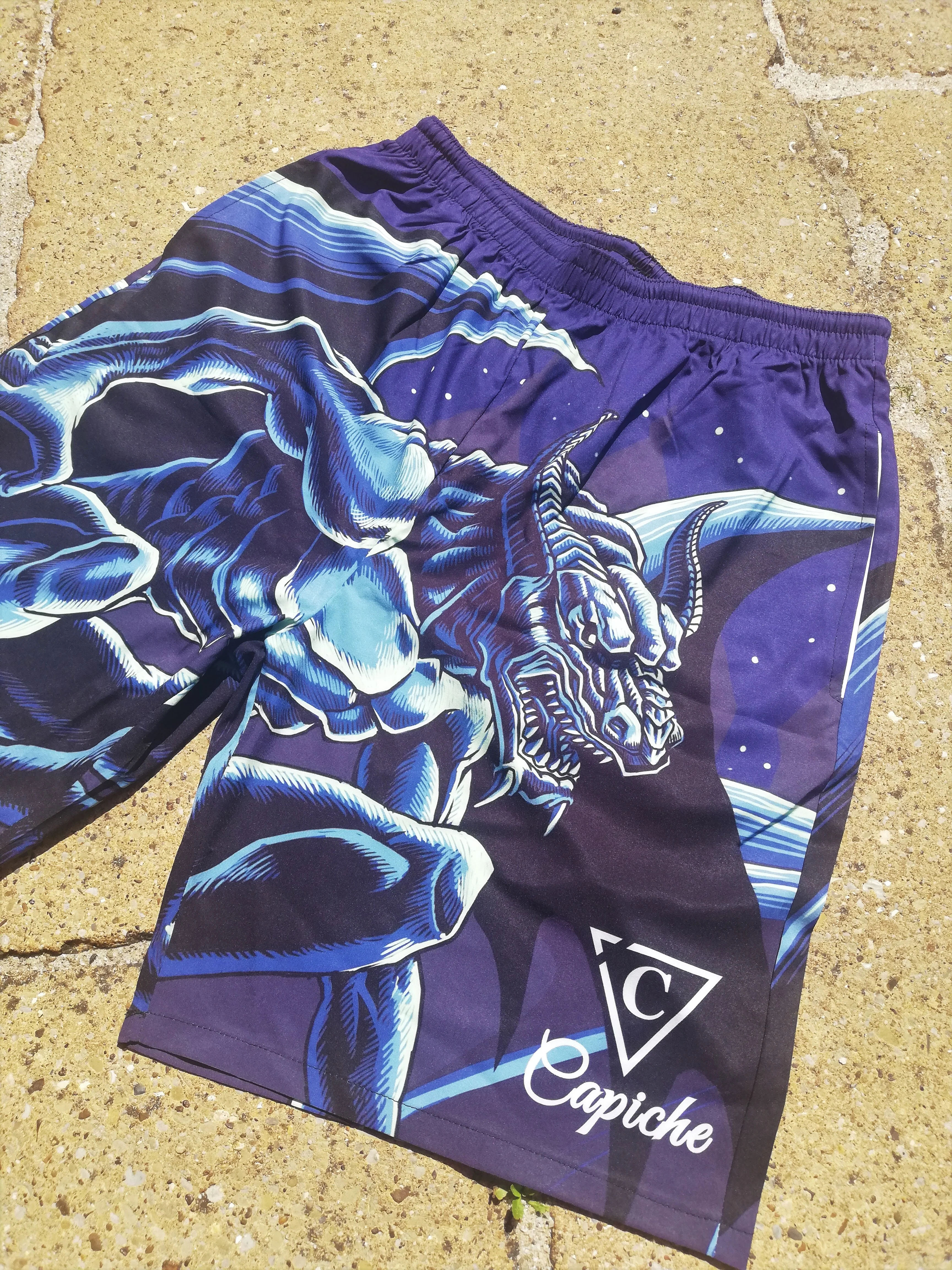 Gargoyle Swim Short - Blue - Image 7