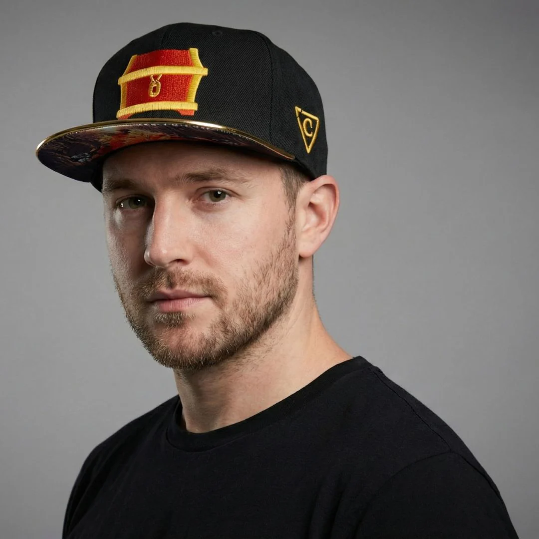 Go For Gold Snapback - Black/Gold - Image 7