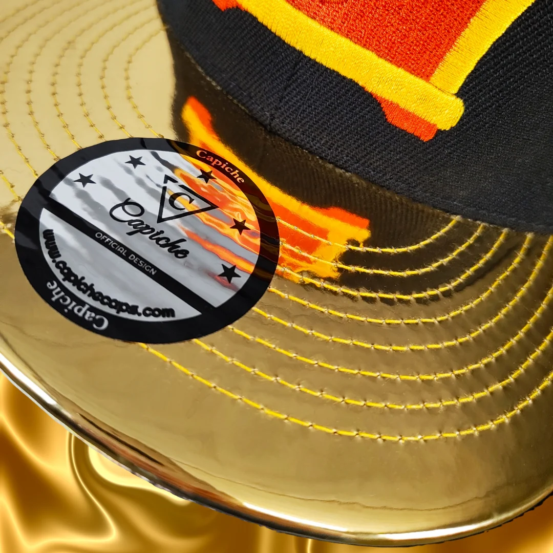 Go For Gold Snapback - Black/Gold - Image 8