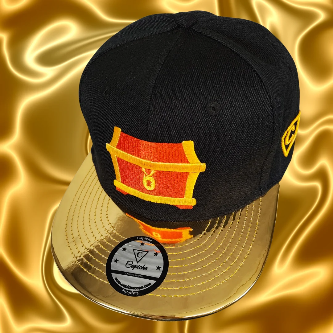 Go For Gold Snapback - Black/Gold - Image 9