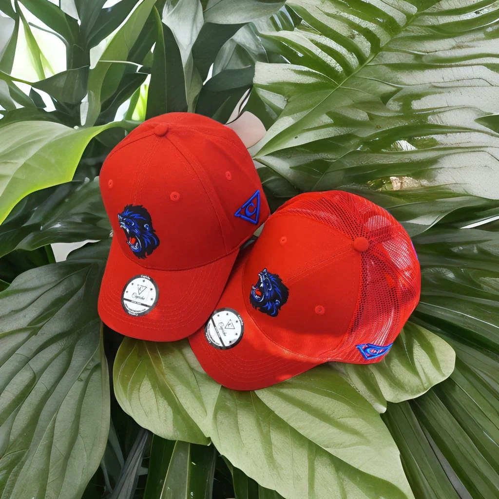 Gorilla Trucker Cap - Orange - Image 6