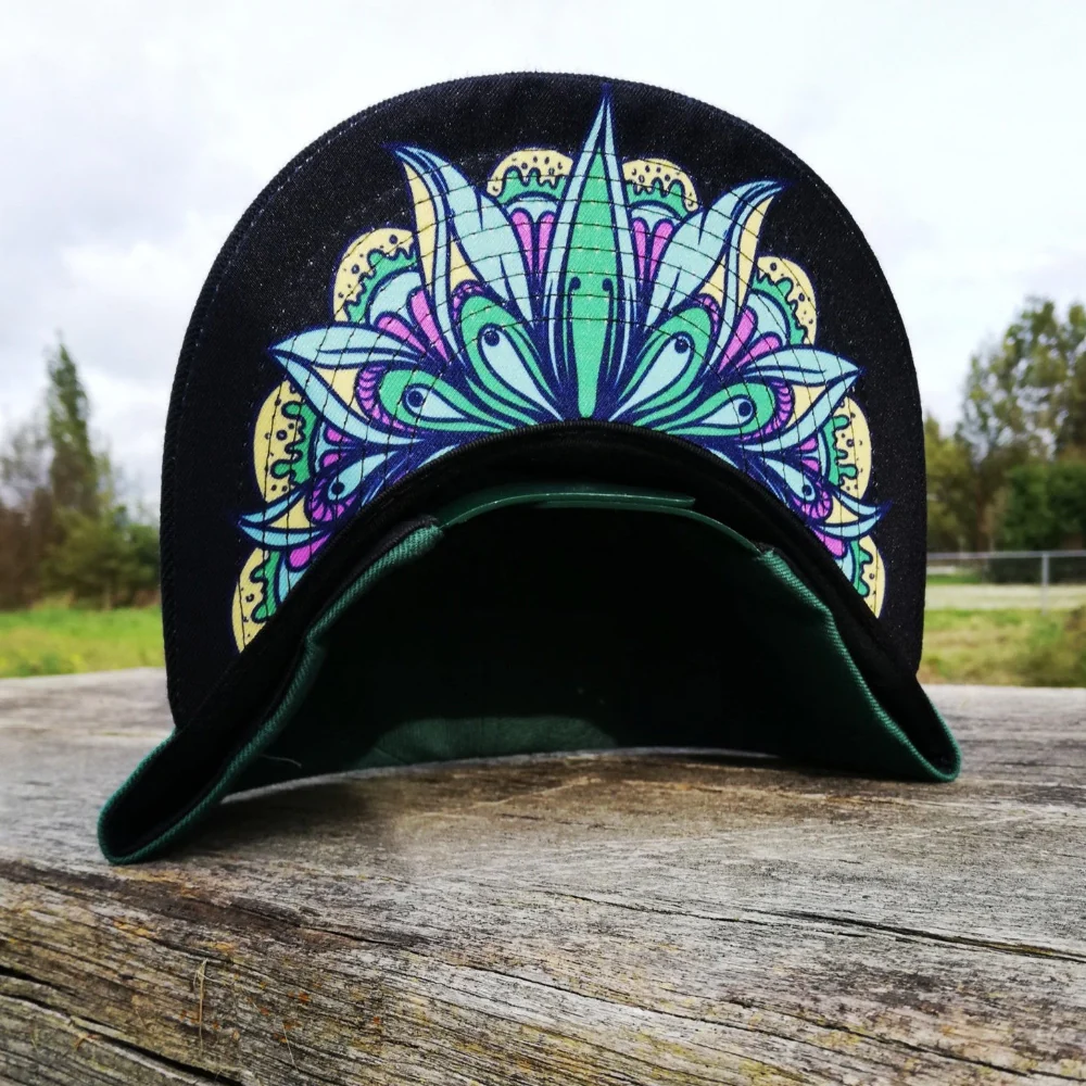 Green Flow Snapback - Green/Black - Image 4