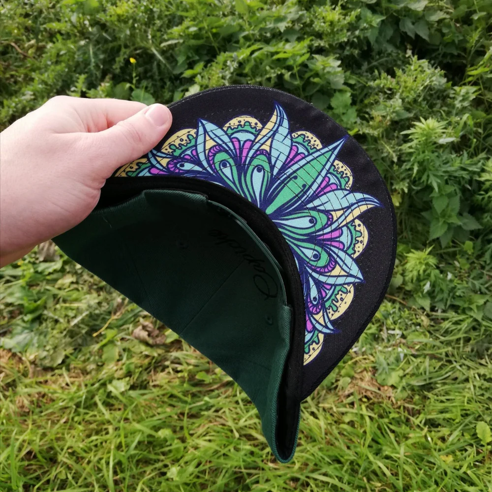 Green Flow Snapback - Green/Black - Image 9