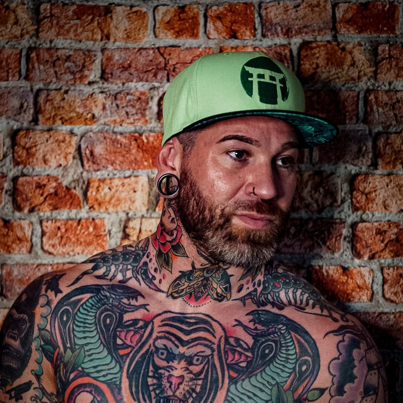 Green Samurai Snapback - COLOR-CHANGING - Image 12