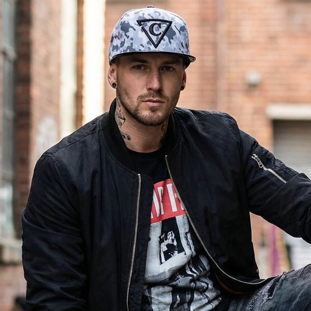 Grey Camo Snapback - Grey - Image 8