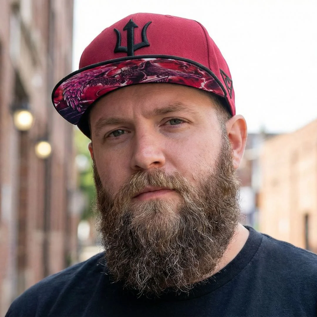Griffin Snapback - Red/Black - Image 7