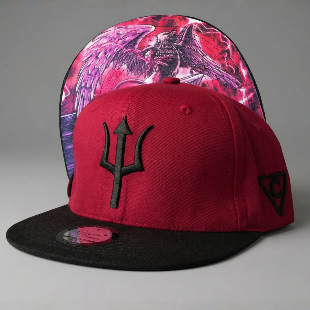 Griffin Snapback - Red/Black - Image 8
