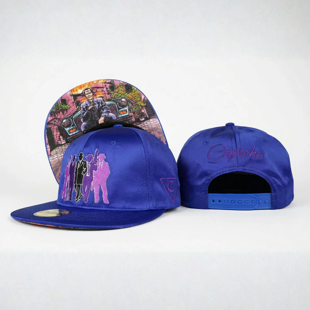 Heir To The Code Snapback No. 5 - Blue Satin - Image 5