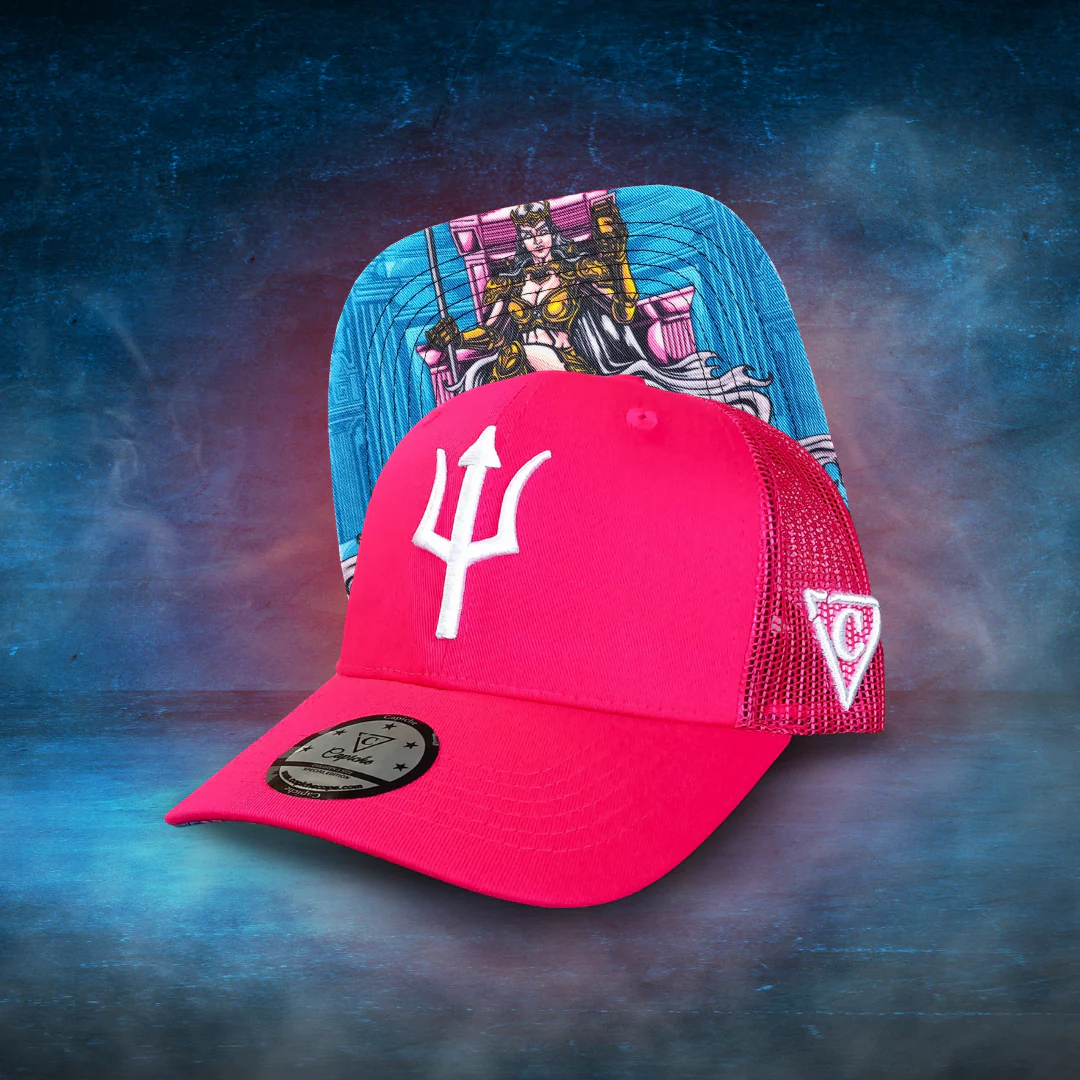 Hera Trucker Cap Child Size - Pink - Image 6
