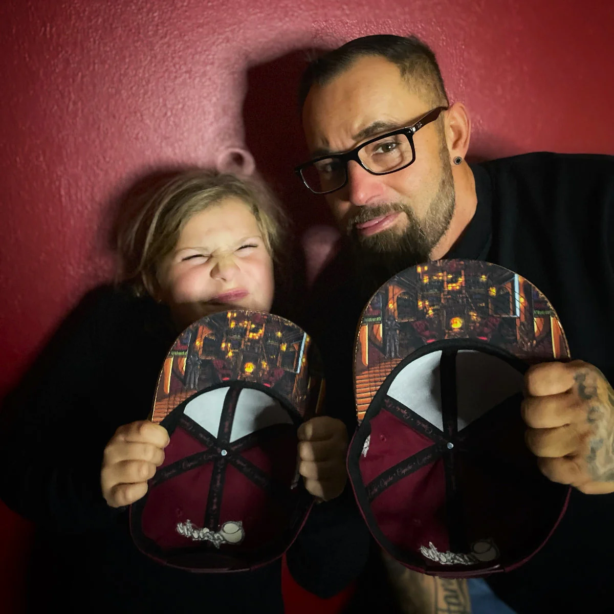 Hidden Room Snapback Child Size - Dark Red/Brown Metallic - Image 9