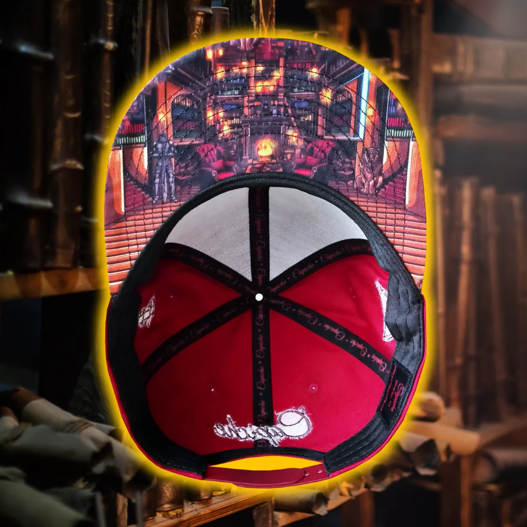 Hidden Room Snapback - Dark Red/Brown Metallic - Image 12
