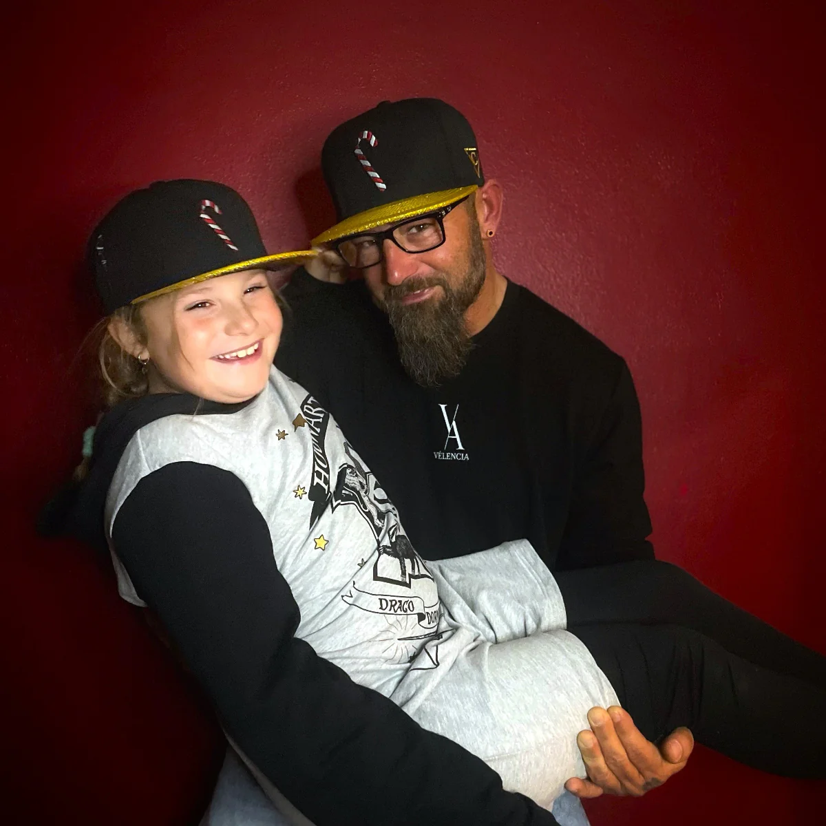 Holiday Feast Snapback - Black/Gold Glitter - Image 10