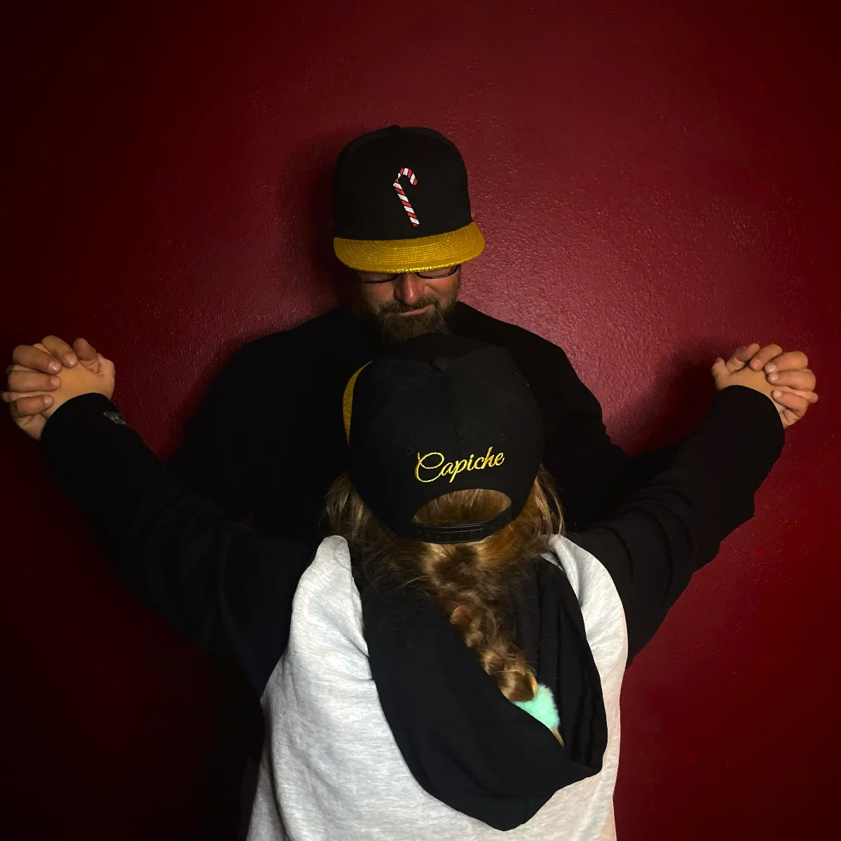 Holiday Feast Snapback - Black/Gold Glitter - Image 14