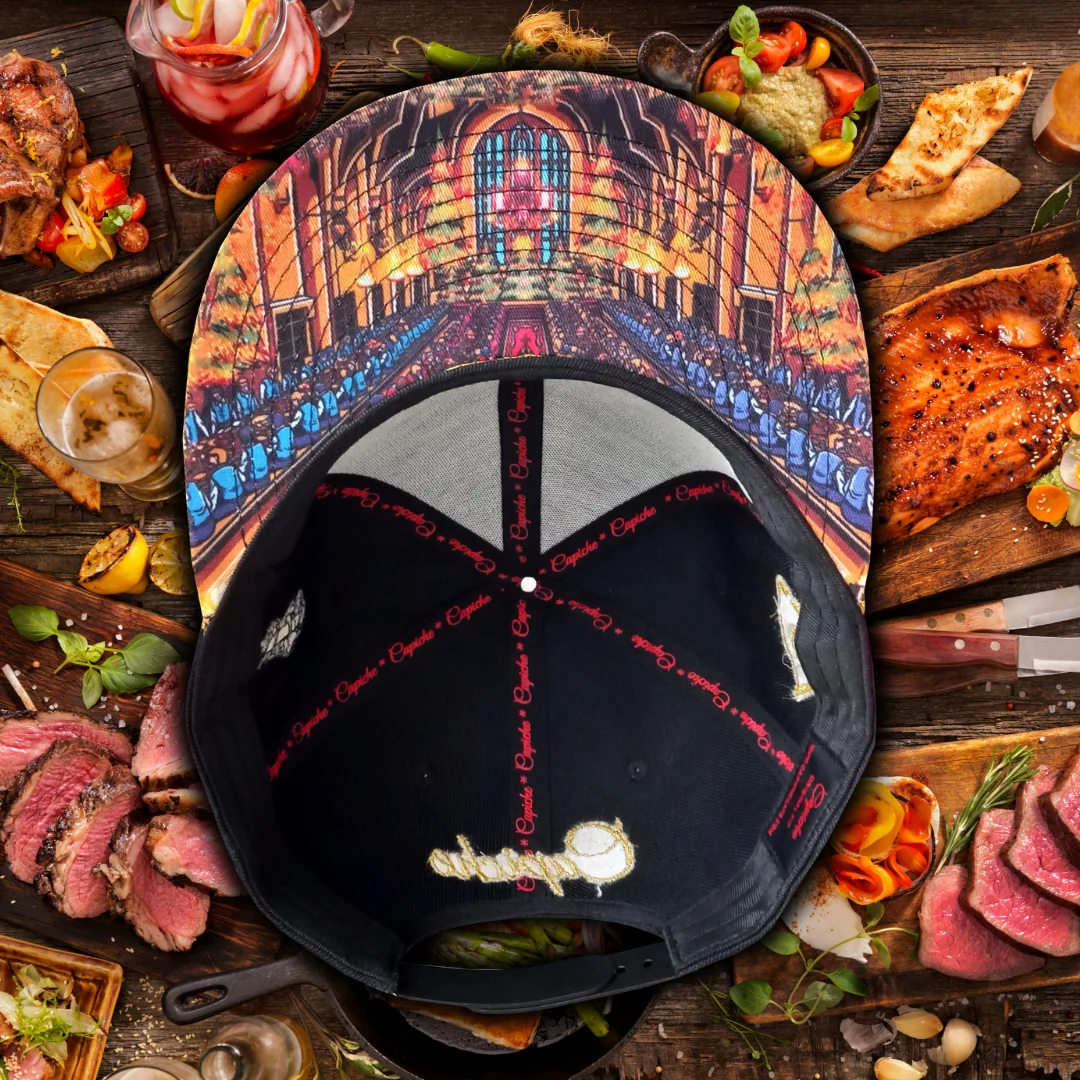 Holiday Feast Snapback - Black/Gold Glitter - Image 19