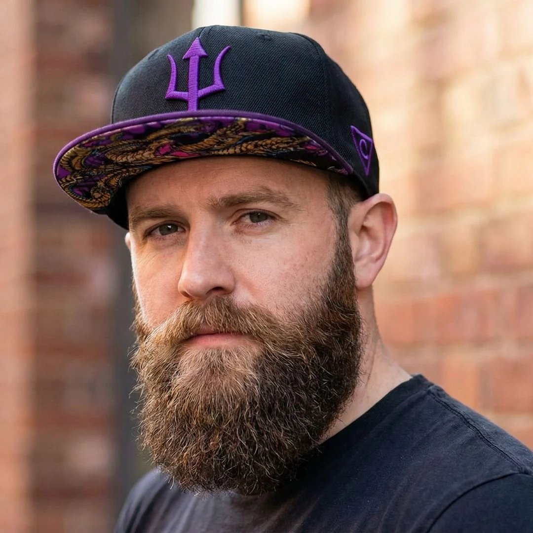 Hydra Snapback - Black/Purple - Image 7