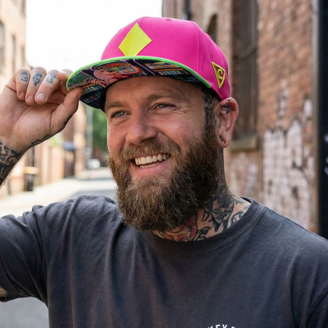 Jackpot Snapback - Neon Green/Neon Pink - Image 4