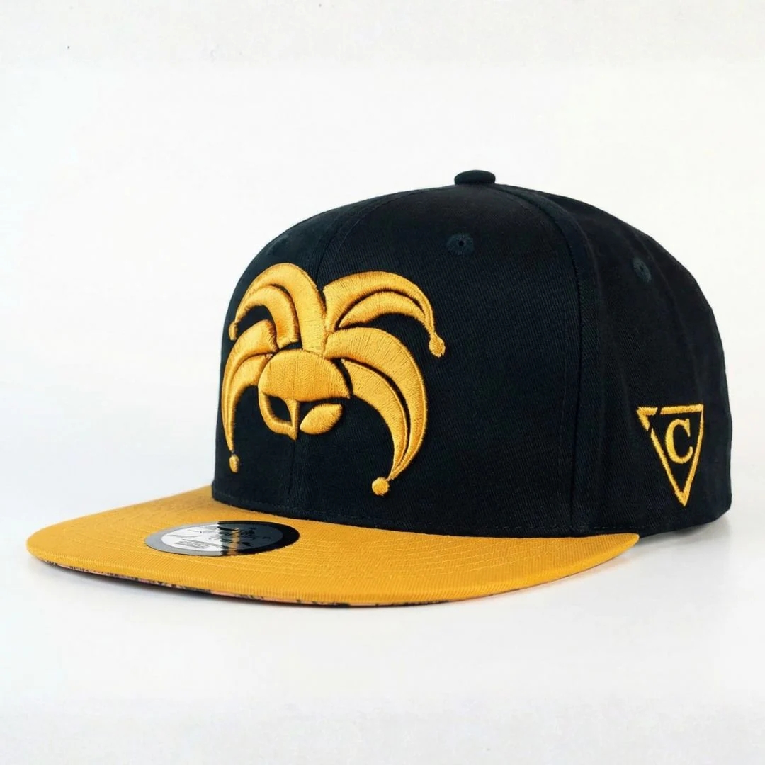 King Clown Snapback - Deep Blue/Yellow - Image 8