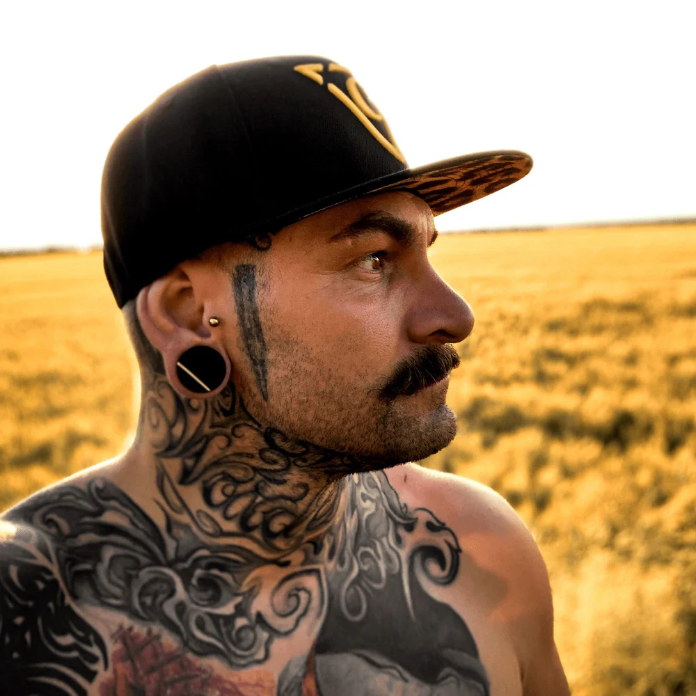 Leopard Snapback - Black - Image 6