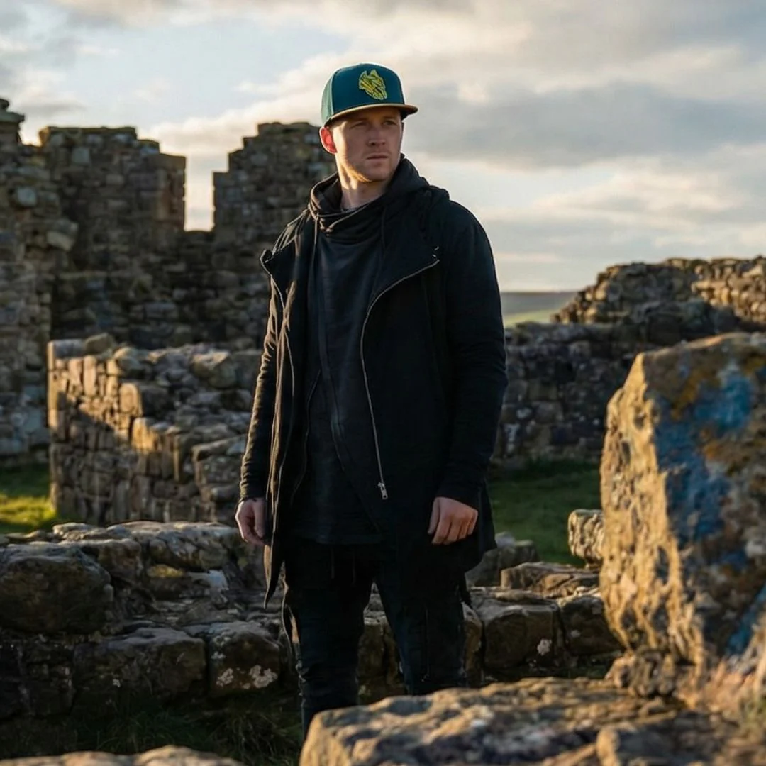 Loki Snapback - Blue/Yellow Suede - Image 3