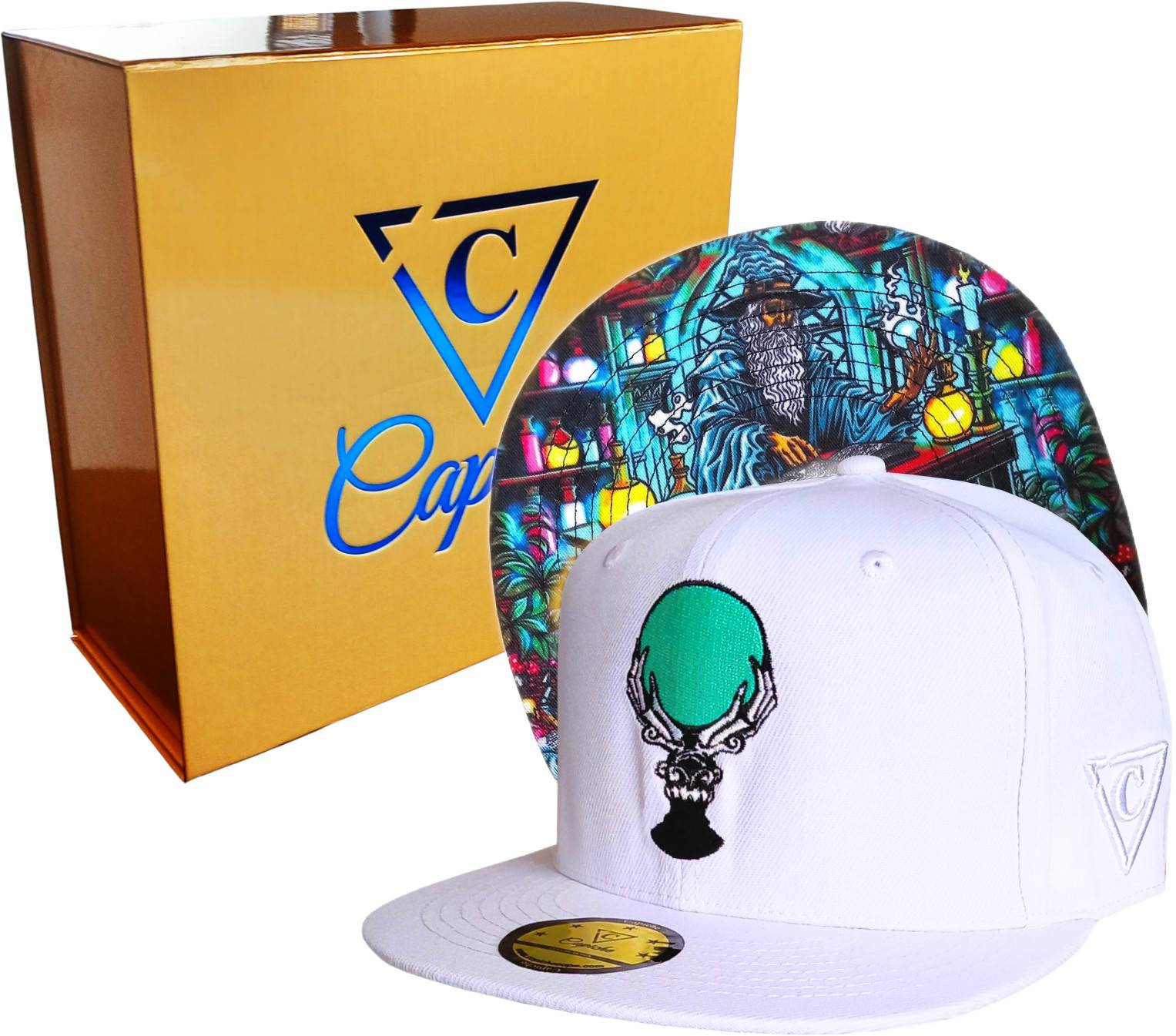 Lost Wizard Snapback Child Size - White - Image 3