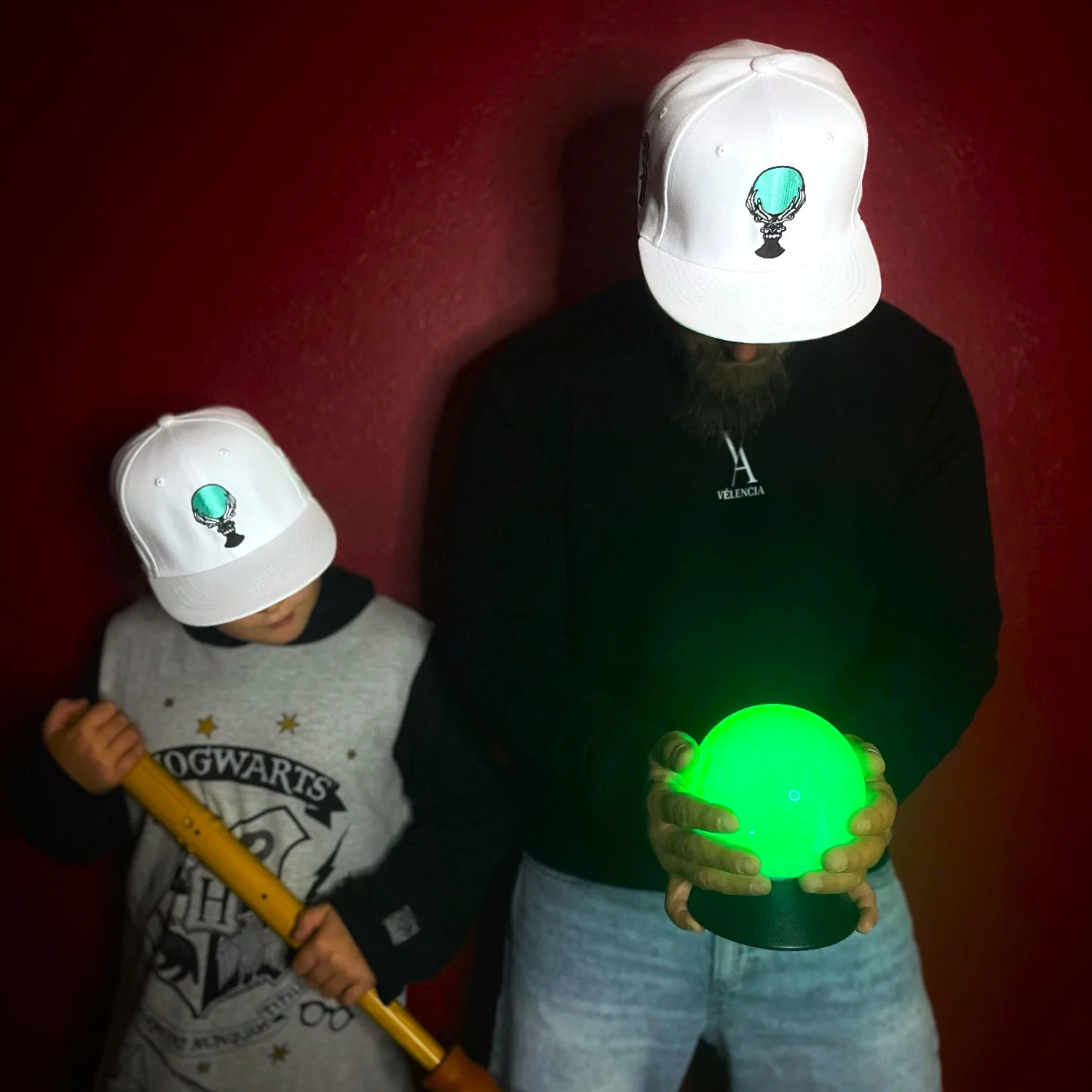 Lost Wizard Snapback Child Size - White - Image 5
