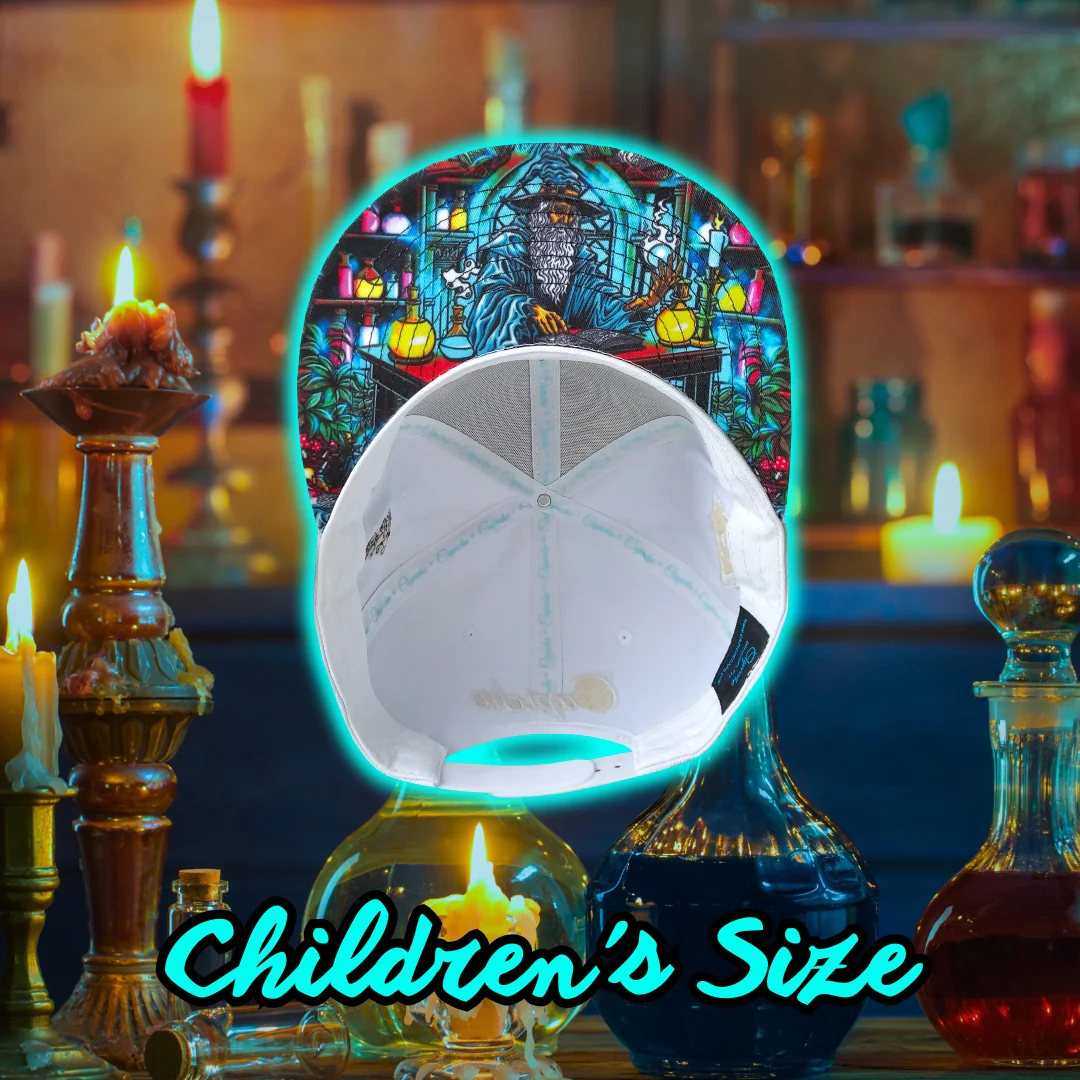 Lost Wizard Snapback Child Size - White - Image 9