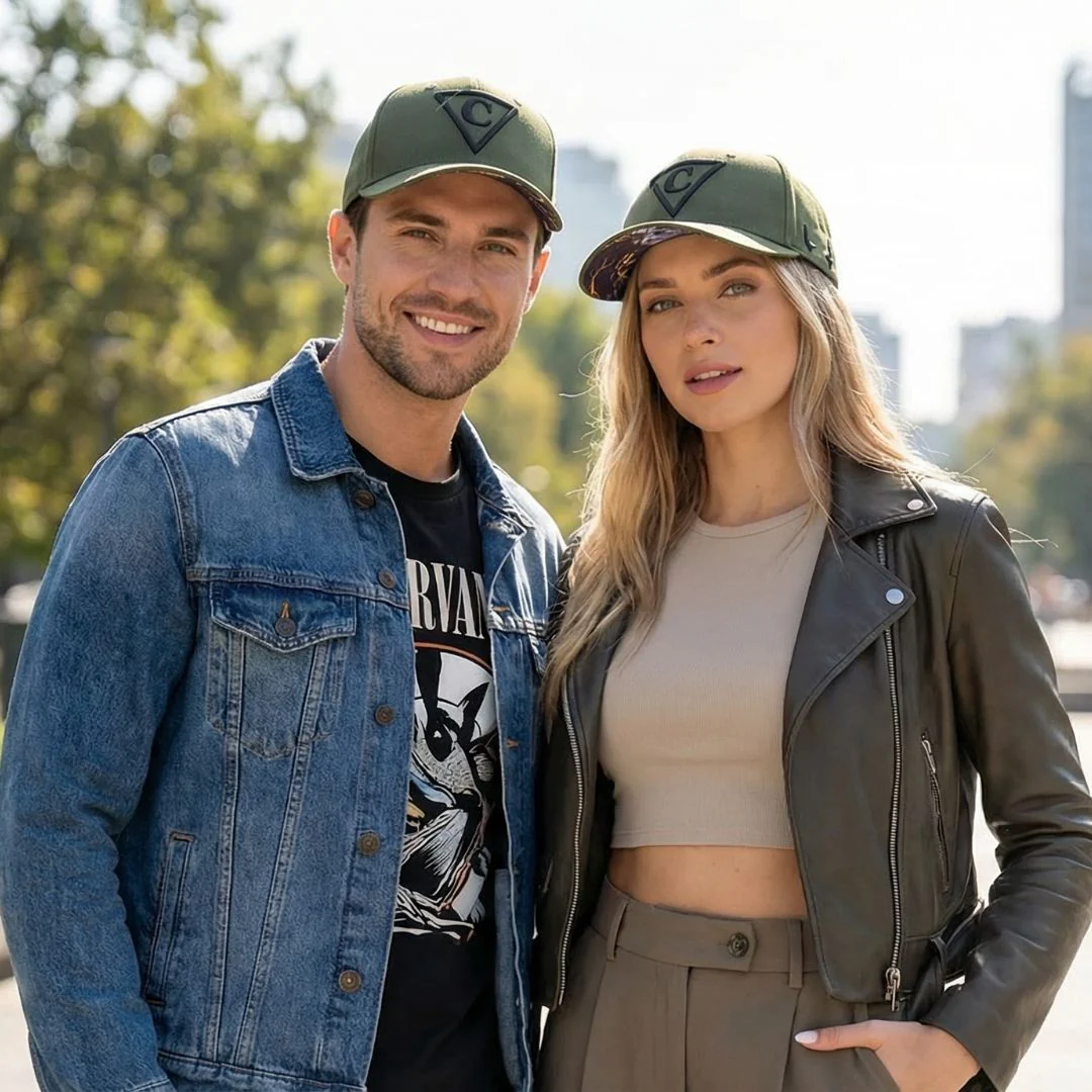 Lucifer Curved Baseball Cap - Green - Image 9