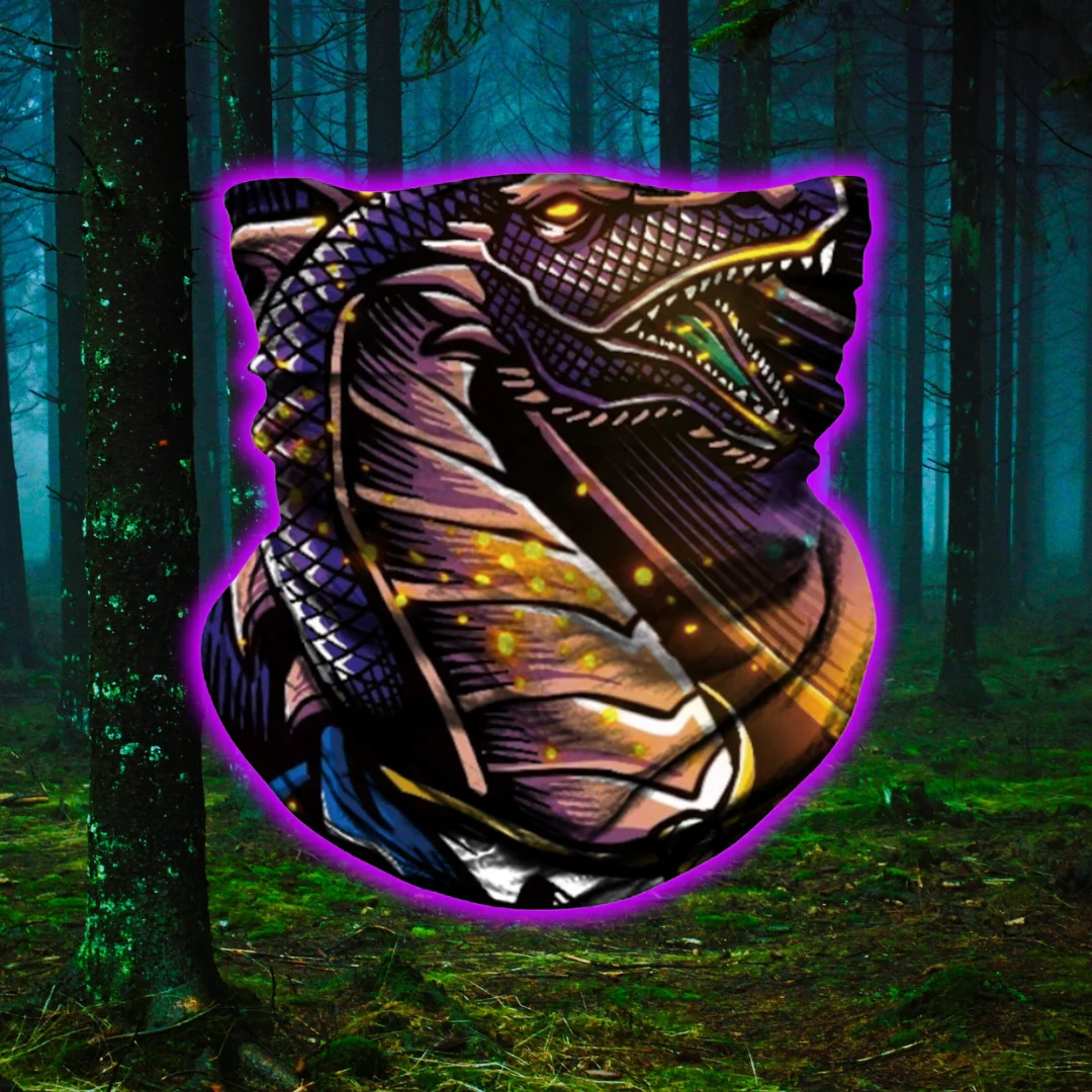 Magic Spell Biker Mask - Purple - Image 4
