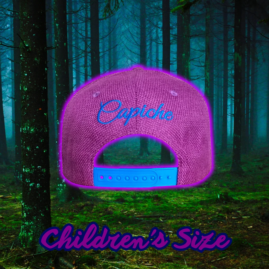 Magic Spell Snapback Child Size - Purple/Blue Thick Cotton - Image 9