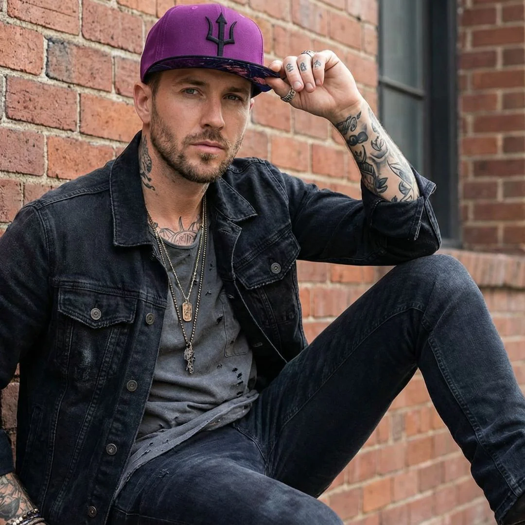 Medusa Snapback - Purple/Black - Image 4