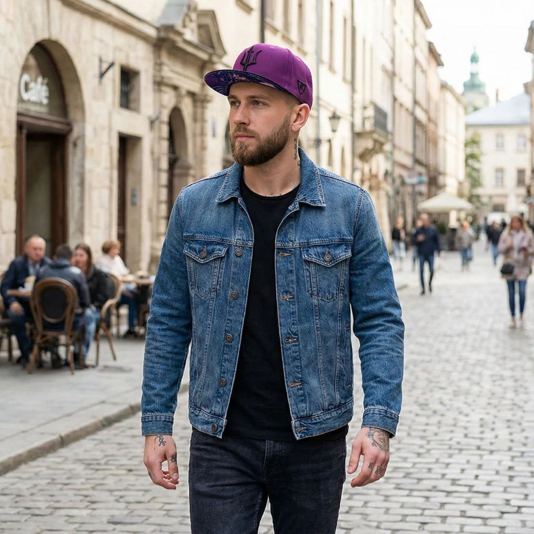 Medusa Snapback - Purple/Black - Image 5