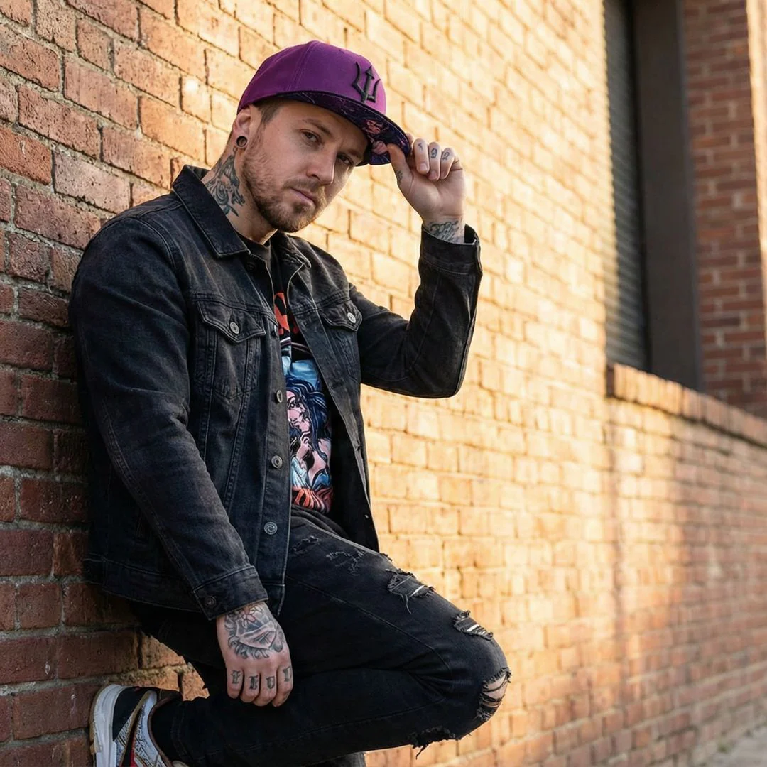 Medusa Snapback - Purple/Black - Image 8