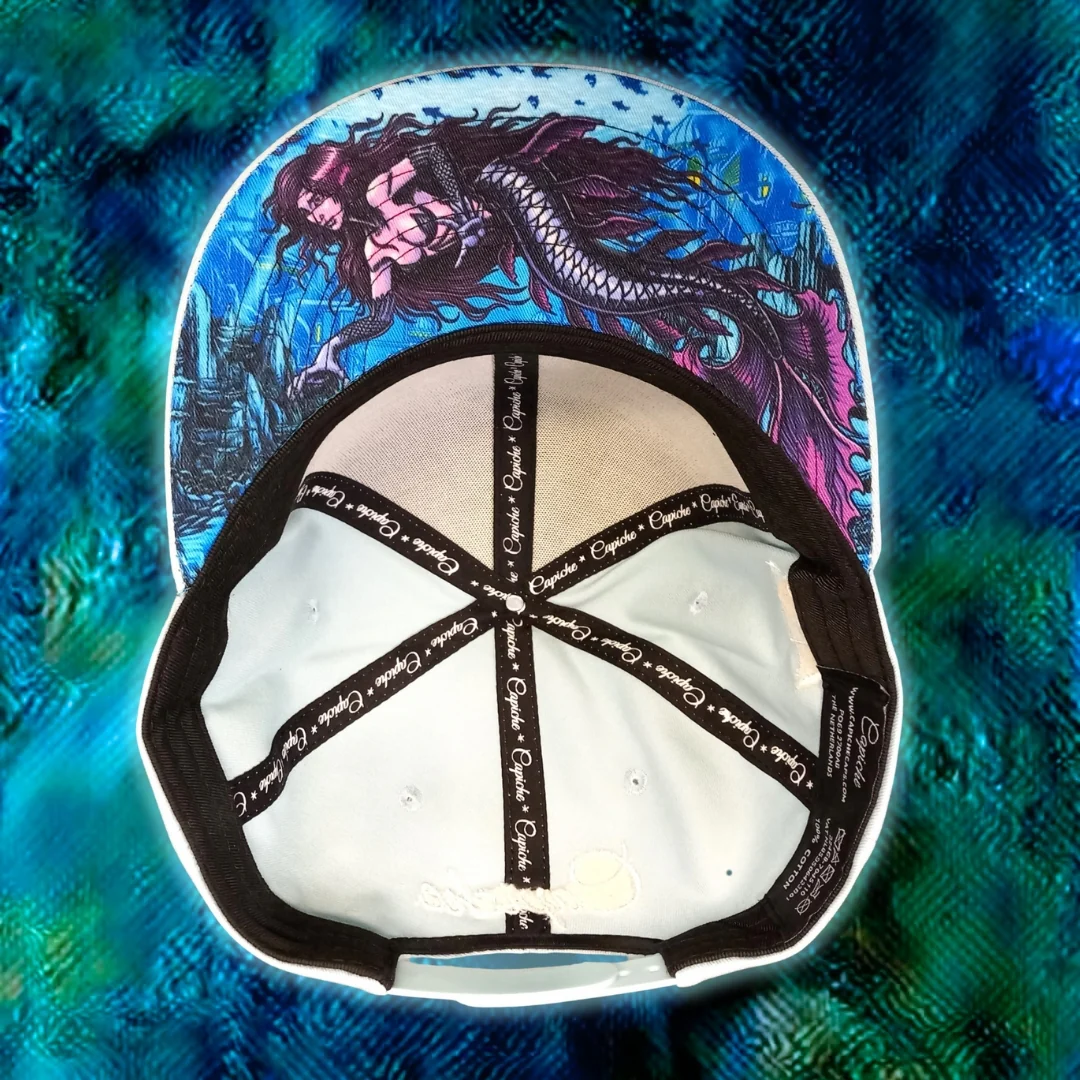 Mermaid Paradise Snapback - Pastel Blue - Image 19