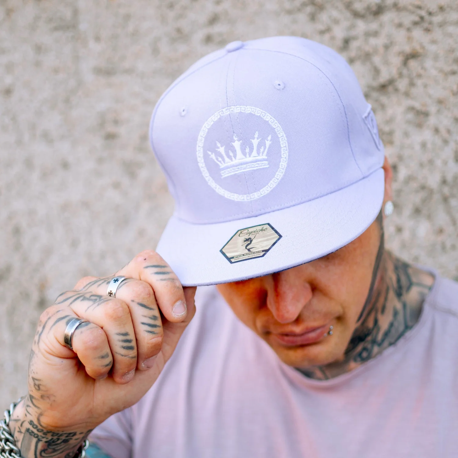 Mermaids Kingdom Snapback - Pastel Purple - Image 6