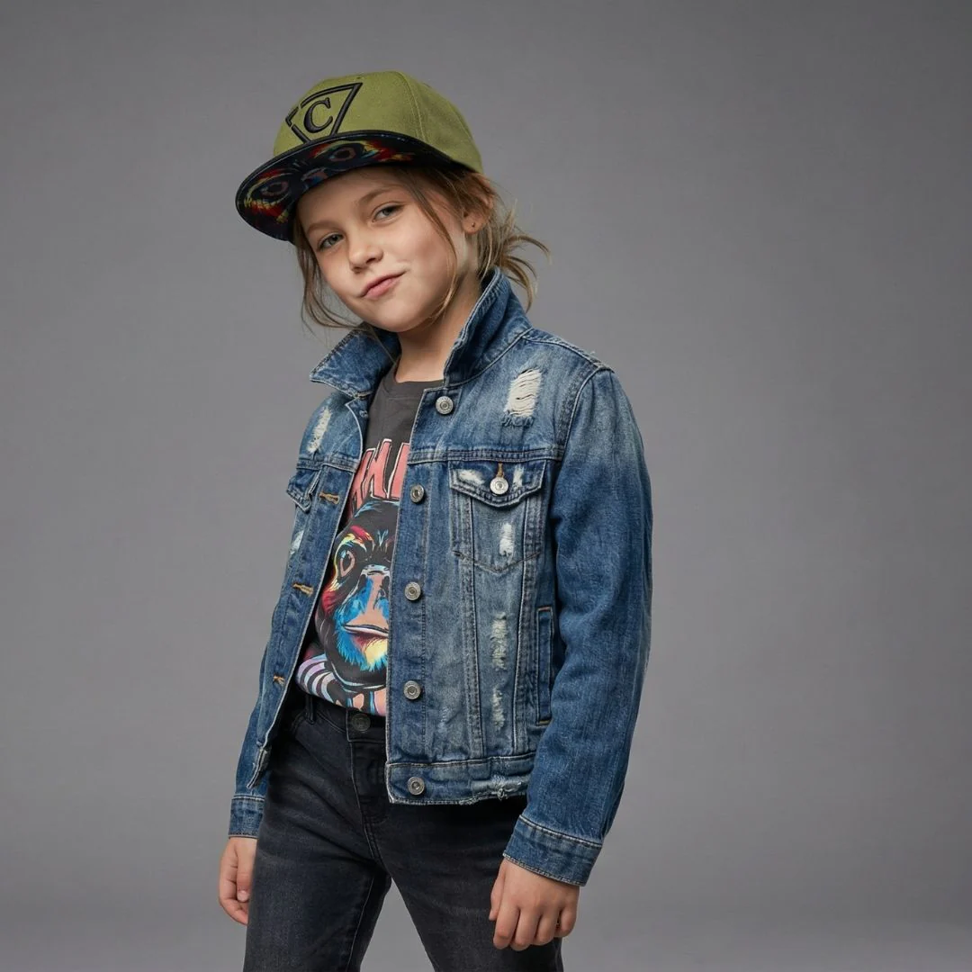 Mighty Eagle Snapback Child Size - Green/Black - Image 3