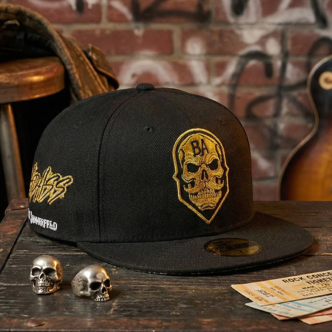 LIMITED EDITION Mike Sommerfeld Snapback - Black/Gold - Image 13