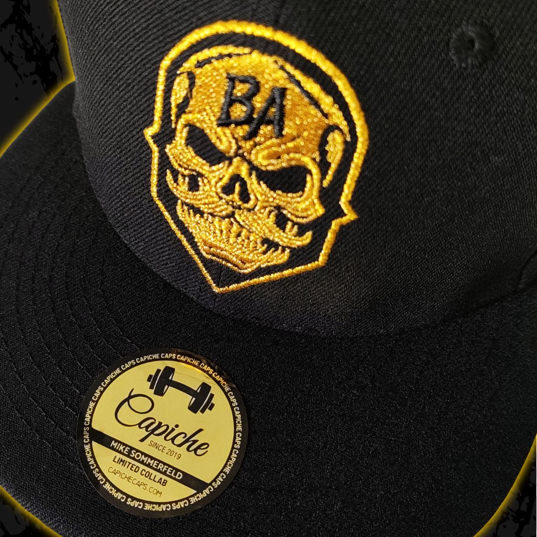 LIMITED EDITION Mike Sommerfeld Snapback - Black/Gold - Image 18