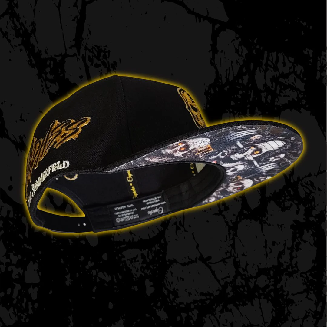 LIMITED EDITION Mike Sommerfeld Snapback - Black/Gold - Image 21