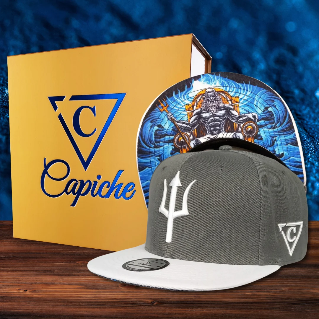 Nereus Snapback - Grey/White - Image 3