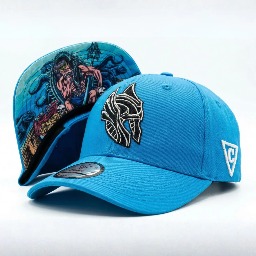 Njord Curved Baseball Cap - Blue - Image 4