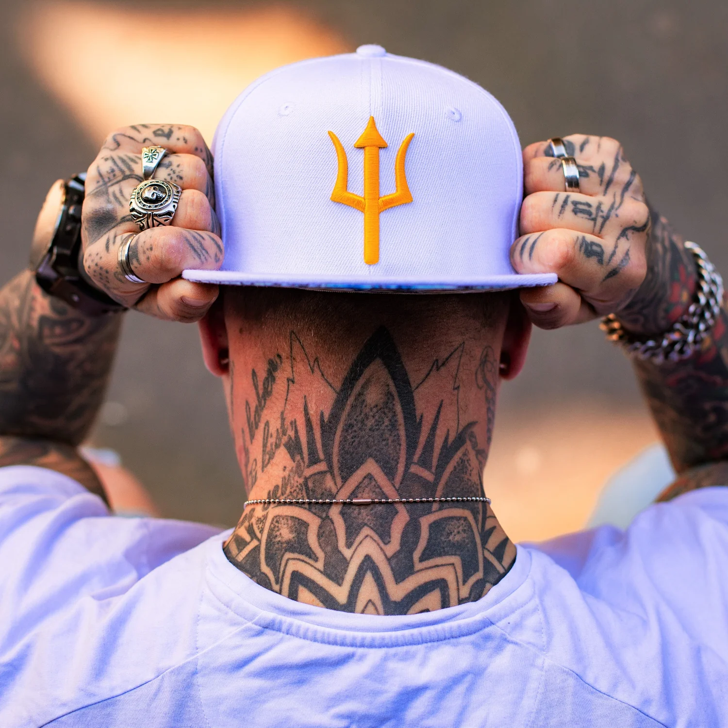 Pegasus Snapback - White - Image 6