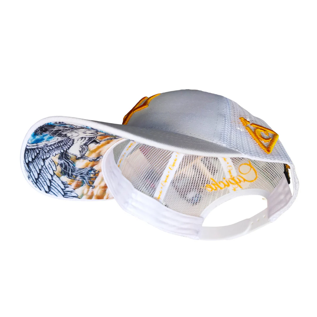 Pegasus Trucker Cap Child Size - White - Image 10