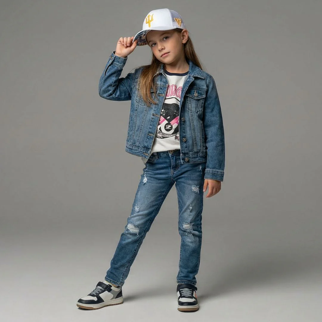 Pegasus Trucker Cap Child Size - White - Image 8