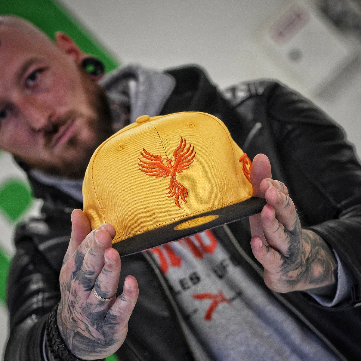 Phoenix Snapback - Yellow/Black - Image 4