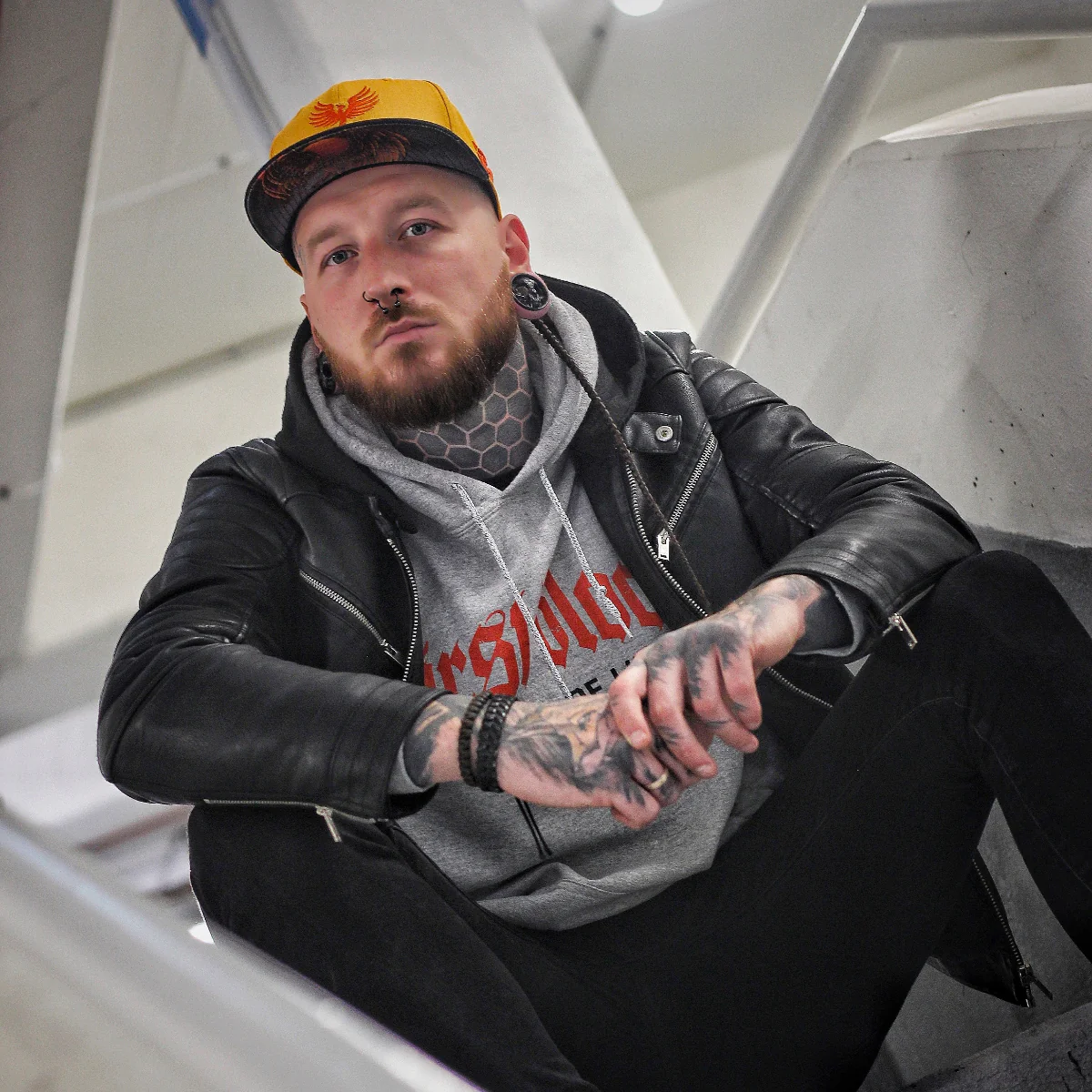 Phoenix Snapback - Yellow/Black - Image 8